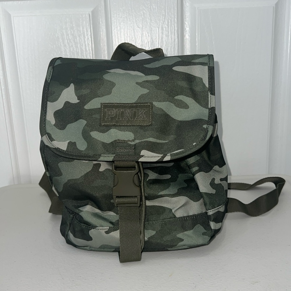 PINK Camo Backpack